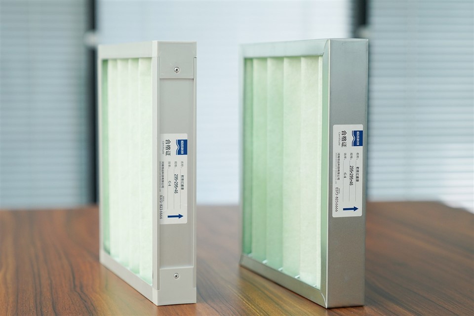 Aluminum Panel Dust Extractor AC 24*24*2 Maintenance G4 Pleated Air Filter